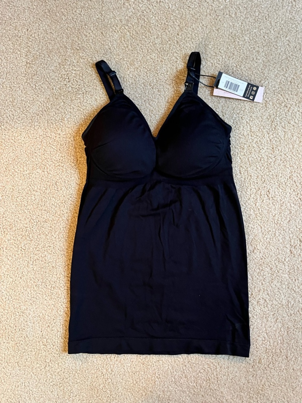 Kindred Bravely Simply Sublime Black Nursing Tank